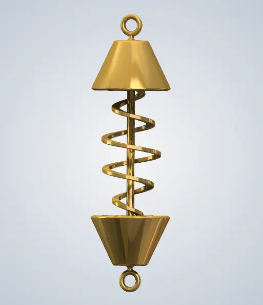 bijoux onde de forme bronze.webp