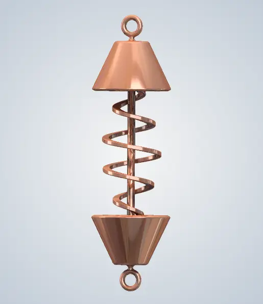 bijoux onde de forme or rose.webp